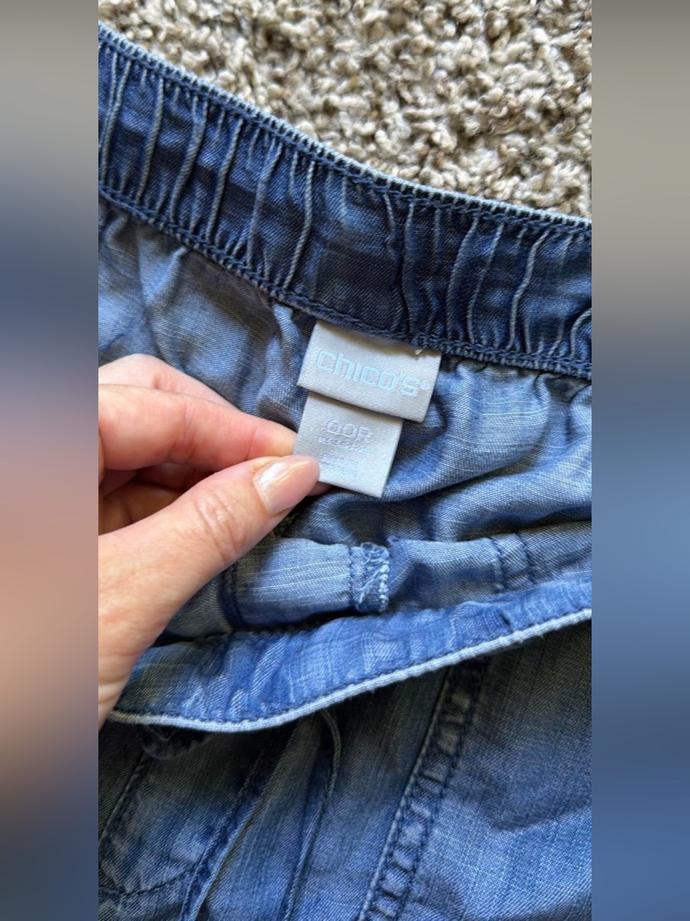 Chico’s Jean Joggers - Picture 3 of 4
